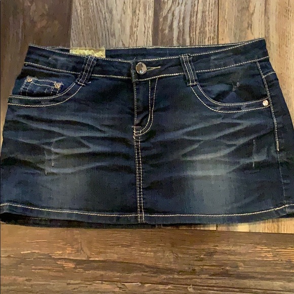 Denim Skirt - Picture 1 of 3
